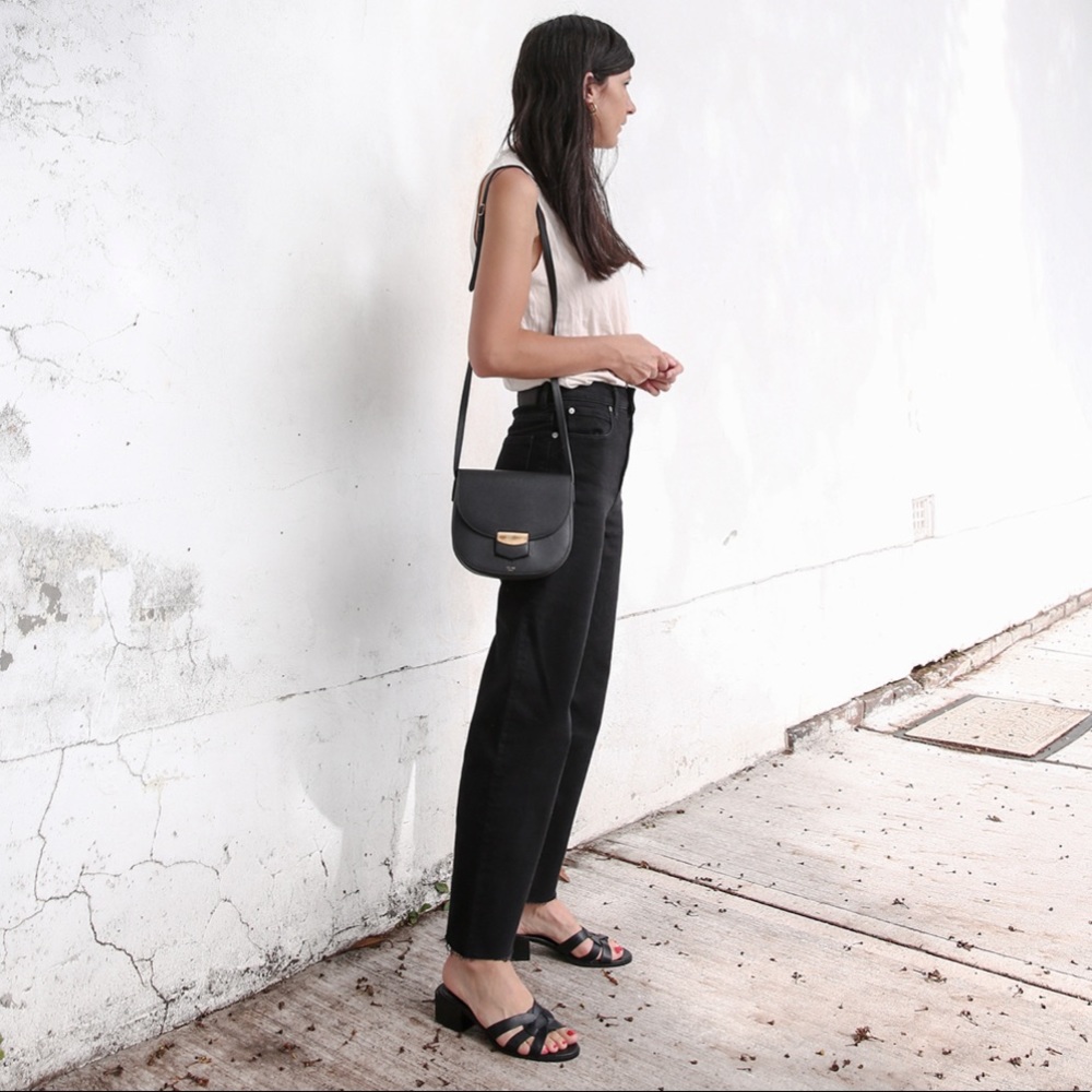 Everlane the way high jeans in organic cotton Sz 25 (д1845)